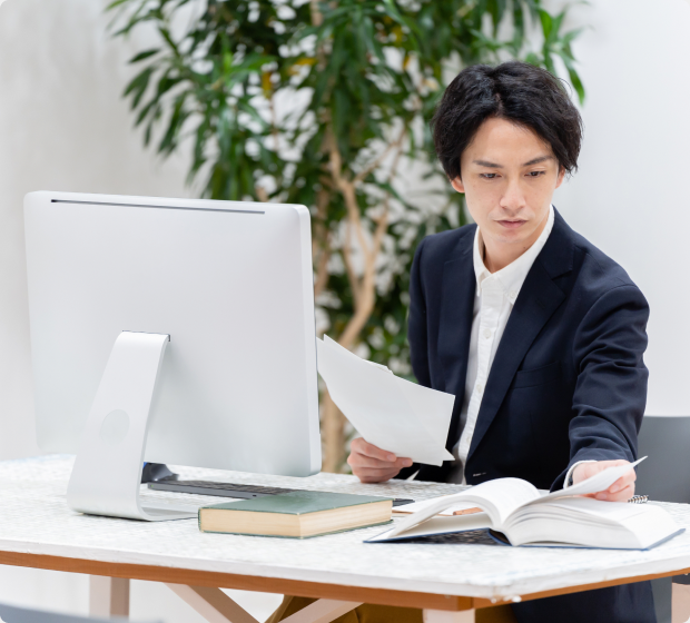 お客様を迎えるアレスホームのスタッフ