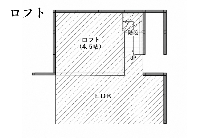 【新居浜市田の上】 ◆35坪3LDK+ロフト×平屋◆の間取り図