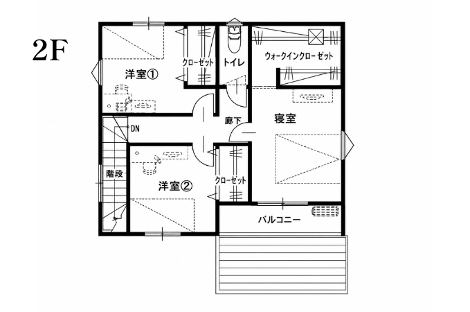 【愛南町一本松】 ◆30坪 3LDK・回遊動線×スッキリ猫ライフ◆の間取り図