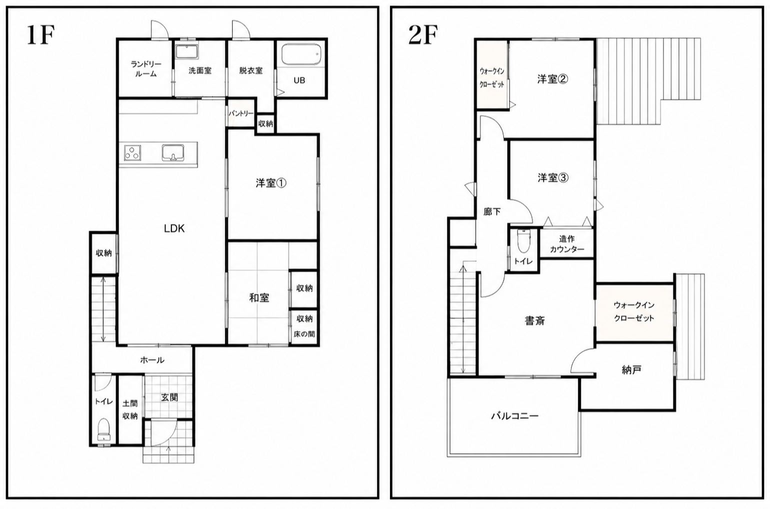 【八幡浜市矢野町】 ◆36坪 4LDK・家族が心地よく暮らせる住まい◆の間取り図