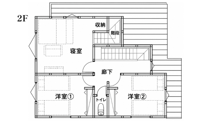 【松山市北条辻】 ◆32坪4LDK　パントリー×収納◆の間取り図