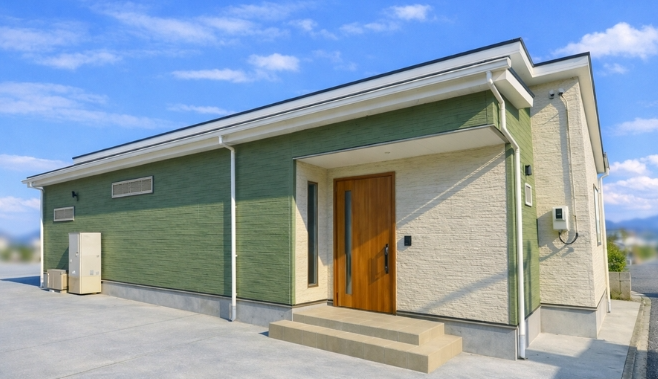 【松山市余戸東】 ◆25坪 3LDK・勾配天井を活かした開放感ある住まい◆